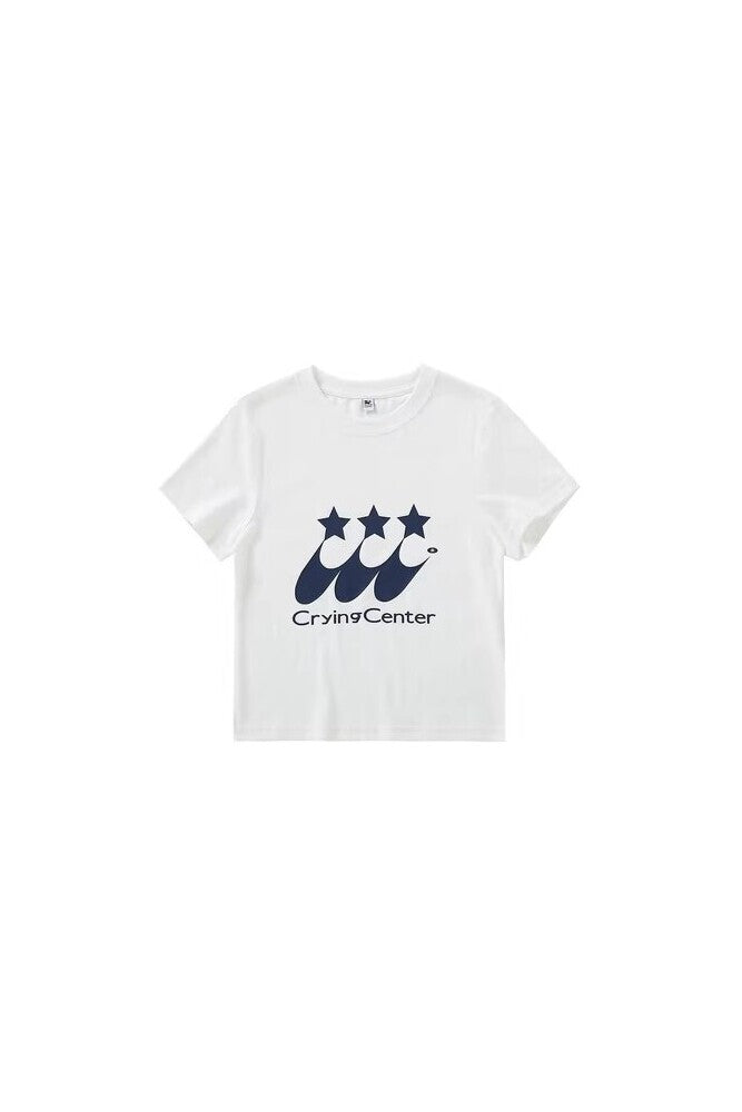 コットンクロップドTシャツ